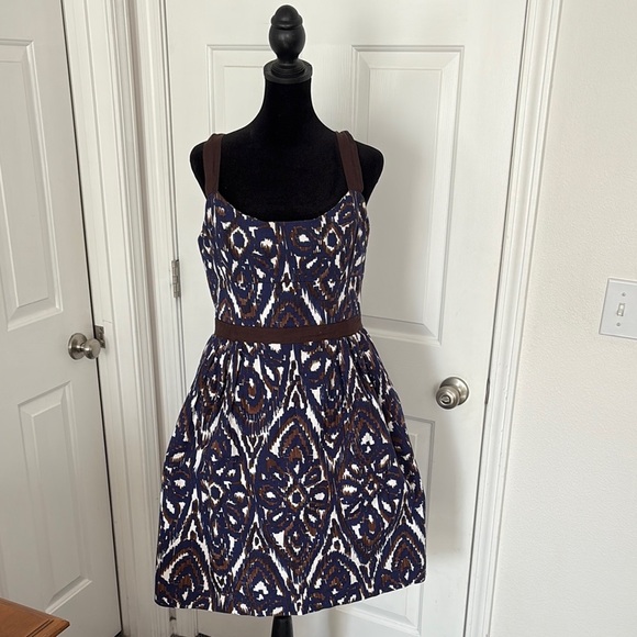Milly of New York Blue and Brown Sundress - Picture 1 of 16